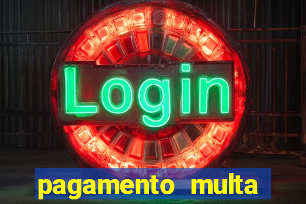 pagamento multa detran mg