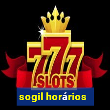 sogil horários