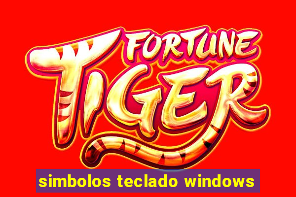 simbolos teclado windows