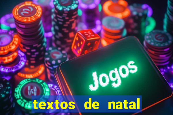 textos de natal para imprimir