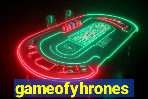 gameofyhrones