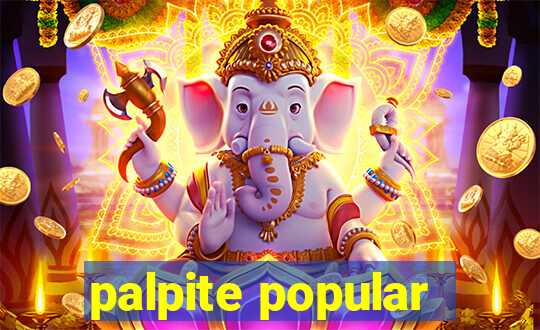 palpite popular