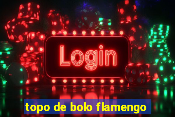 topo de bolo flamengo