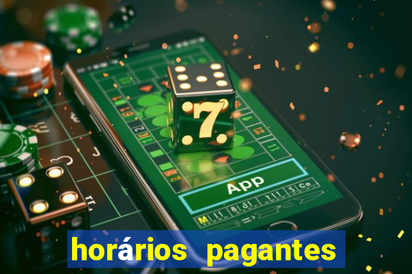 horários pagantes fortune rabbit hoje