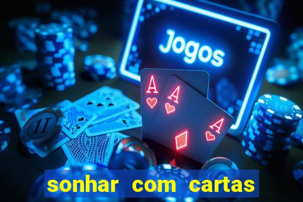 sonhar com cartas de baralho no chao