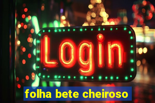 folha bete cheiroso