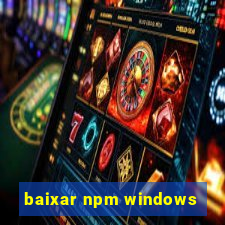 baixar npm windows