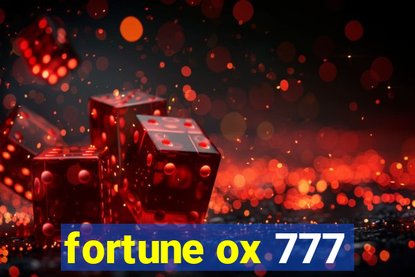 fortune ox 777