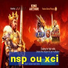 nsp ou xci