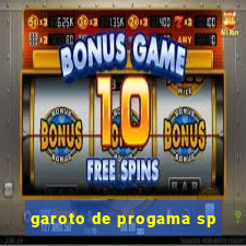 garoto de progama sp